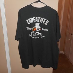 Tommy Bahama "Codfather Fish Tacos" T-Shirt XL